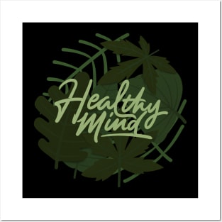 healthy mind 2 Posters and Art